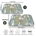 thumbnail image 3 of Fotbe Cute Farm Birds Car Windshield Sunshade | Sun Visor Protector Front Window Shade, Keeps Out UV Rays, Keeps Your Vehicle Cool-, 3 of 7