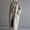 White, variant on Pxiakgy Womens Oversize Lapel Wool Blend Belt Trench Coat Outwear Jacket White S