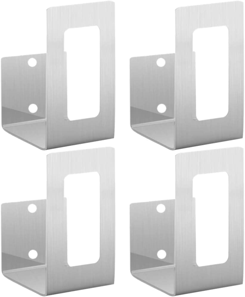 Small Parts Organizer 2 Pairs of Hanging Lid Holder Wall Mounted Lid