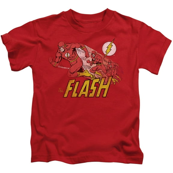 Dc Flash - Crimson Comet - Juvenile Short Sleeve Shirt - 7