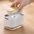 thumbnail image 1 of Dispensador de jabón BuyWeek con soporte para esponja, 1 of 12