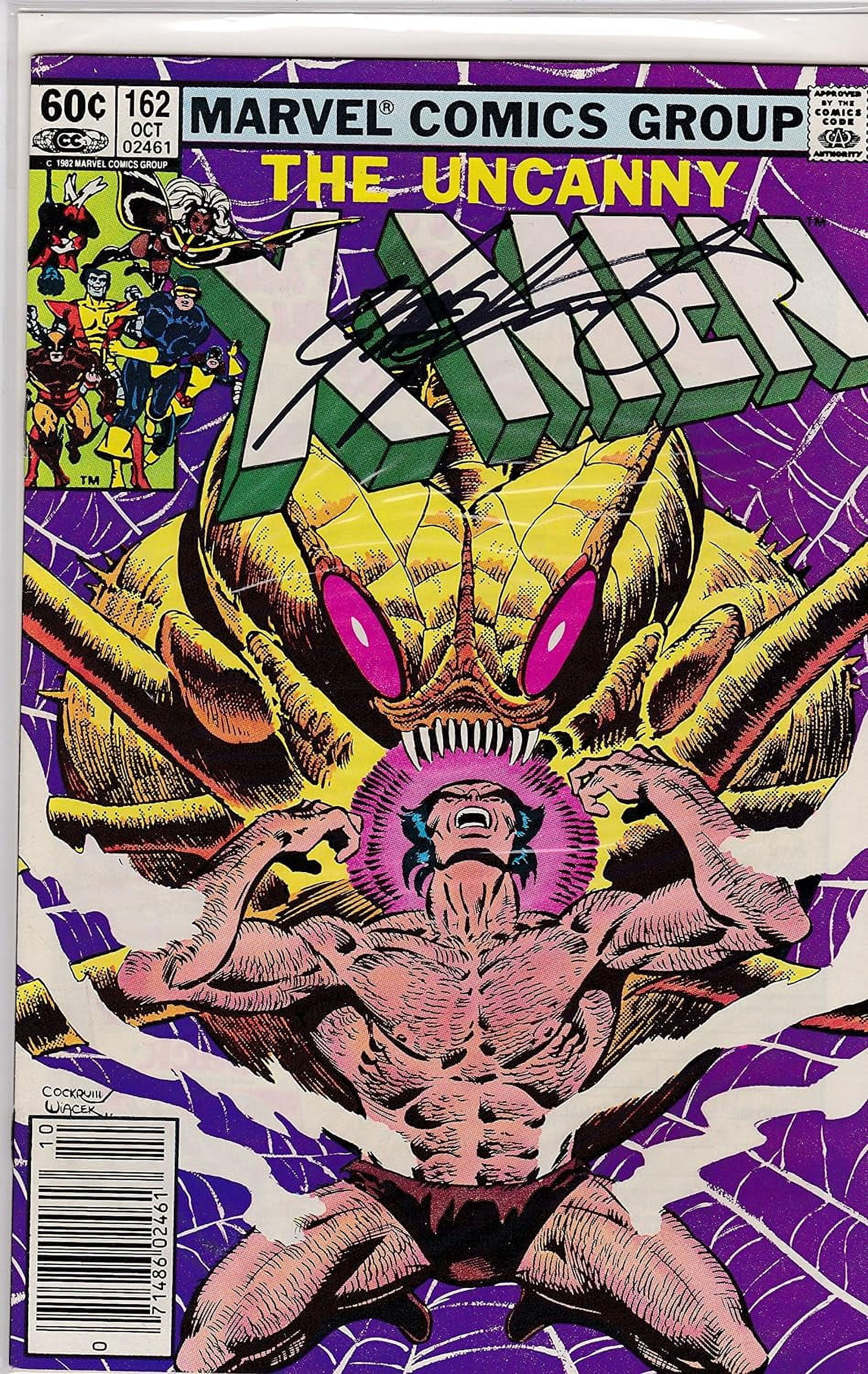 Uncanny X-Men #162 Signed Chris Claremont FINE/VF