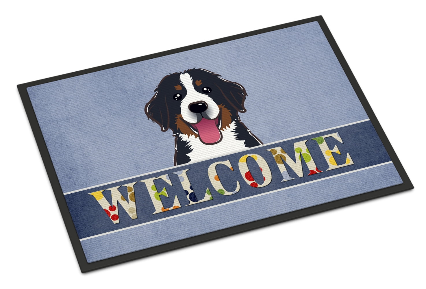 Bernese Mountain Dog Door Mat