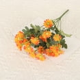thumbnail image 2 of Artificial Silk Daisy Flowers | Realistic Chamomile Bouquet for Wedding & Home Decor | 1-Pack Small Fresh Floral Arrangements, 2 of 5