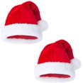 thumbnail image 1 of Sombrero de Navidad de felpa para niños pequeños, de 3 a 10 años, rojo Feliz Sencillez, 1 of 5