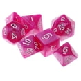 thumbnail image 5 of lionlar 7 Pcs dés Polyédraux Roses pour dungeons et dés Dragons Jeux de Fête, 5 of 5
