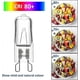 thumbnail image 4 of G9 Halogen Bulb 40W 230V,480LM 2900K Warm White Dimmable,G9 Capsule Bulbs,Pack of 10, 4 of 5