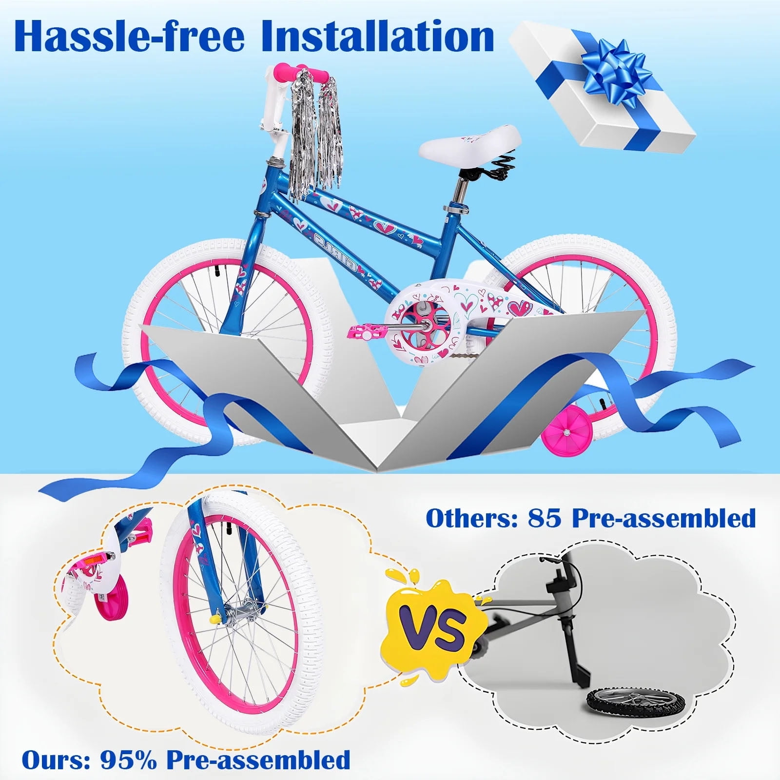 B-bike 18インチ HONGGE Kids Bike, 18