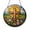 Acrylic 3.5 Inch, variant on Stained Glass Cross Landscape Suncatcher, Sunrise Over Meadow Floral Window Hanging Decor, Spiritual Faith Sun Catcher for Bright Window