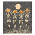 thumbnail image 6 of Yayeee Magnetic Dishwasher Cover for The Front Decoration Home Kitchen Machine Sticker Protector, Beige Halloween Skeleton, 6 of 6