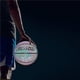 thumbnail image 2 of Yuarrent Baloncesto brillante Baloncesto luminoso Deportes Cancha sintética Pelota personalizada Piso de cemento Balones de baloncesto holográficos Deportes y aire libre negro reflectante Yuarrent OD010143-01, 2 of 5