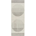 thumbnail image 6 of BoutiqueRugs Chet Gray and Beige Modern Abstract Geometric Area Rug - Minimalist Contemporary Striped Rug for Living Room, Bedroom, Dining Room - Charcoal, Light Gray, Cream - 11'10" x 15', 6 of 9