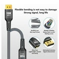 thumbnail image 3 of DisplayPort Male To Male Cable, 3D 16K 30Hz 40Gbps DisplayPort 2.1 Cable  for Displays, 3 of 8