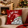 thumbnail image 4 of Christmas Decorations Pillow Covers Christmas Pillowcase Bedroom Sofa Cushion Pillow Cover for Holiday Party Supplies 18x18", 4 of 7