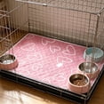 thumbnail image 6 of Washable Pet Mat for Crate, Soft Breathable Sleeping Pad for Hamsters Rabbits Guinea Pigs Cats Dogs, All Season, 6 of 6