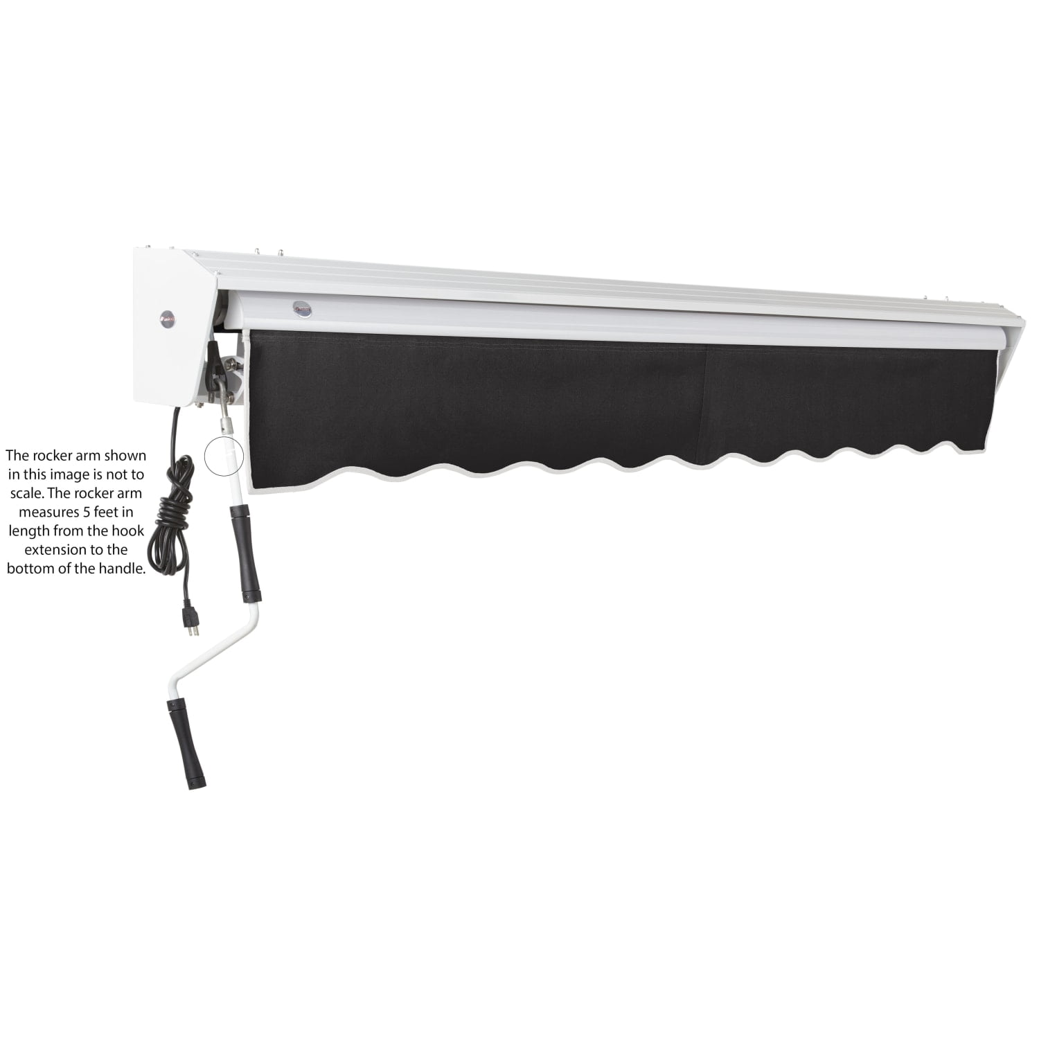 Awntech Destin with Hood Manual Retractable Awning