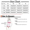 thumbnail image 3 of REORIAFEE Women's Sexy Bikini Set Swimsuit Fashionable Swimwear Two Piece Swimwear Beachwear Set Blue S, 3 of 6