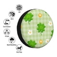 thumbnail image 4 of Logiee St Patrick's Day11 Print Spare Tire Cover, Universal Wheel Protectors,Waterproof Dust-Proof UV Sun Wheel Tire Cover,Fit for SUV, RV, Travel Trailer, Truck-17 inch, 4 of 6