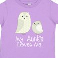 thumbnail image 4 of Inktastic My Auntie Loves Me Owl Boys or Girls Toddler T-Shirt, 4 of 5