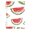 thumbnail image 7 of FORMRS 1-Subject Spiral Notebook 8" x 5" College Ruled 60 Refillable Sheet A5 Hard Cover, 2 Pack, Watermelon Pattern, 7 of 7