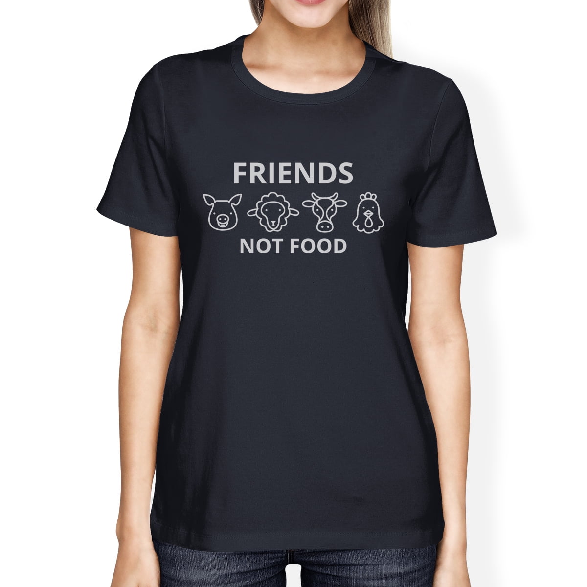 Friends Women's short sleeve t-shirt Not Food