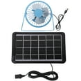 thumbnail image 1 of unbranded 1Jgo Ventilador Circulador De Aire Solar Con Carga USB Para Uso Diario En Escritorio, 1 of 8