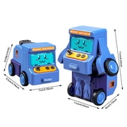 1pc Transforming Truck Robots Friction Powered Cars Transform Into Robots Truck Toys For 2 3 4+ Year Old Boys Cars For Toddlers