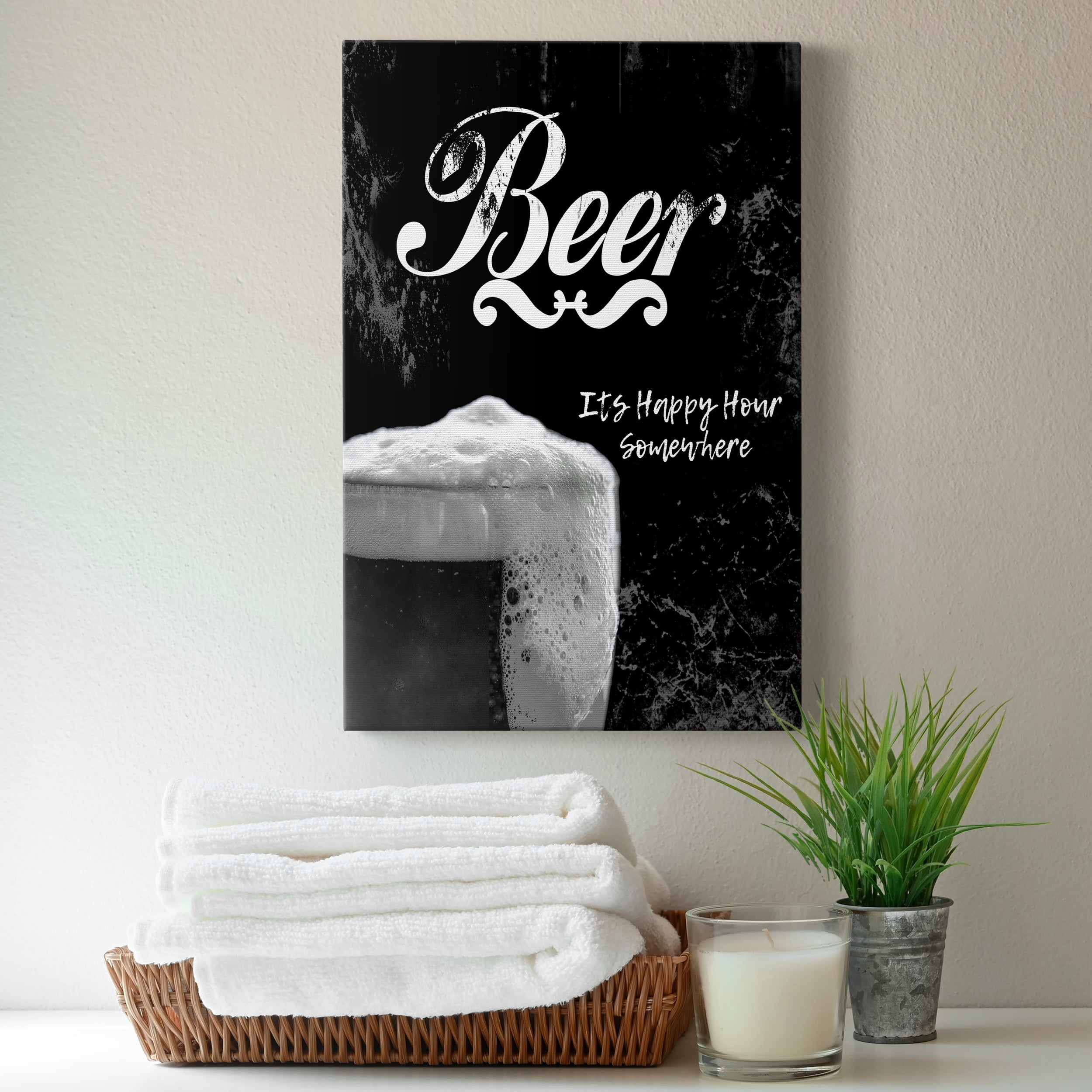 Beer Premium Gallery Wrapped Canvas - Ready to Hang - 8 x 12