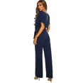 thumbnail image 3 of Womens Jumpsuit Casual Wide Legs Ladies Evening Party Long Playsuit, 3 of 5