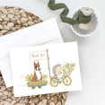 thumbnail image 2 of Boxer Flashy Fawn Cropped Ears Greeting Cards and Envelopes Pack of 8, 2 of 2