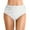 A-White316, variant on XIAONU Women's Front Ruched High Waist Swimwear Slim Fit Sleeveless High Waist Bikini Bottom Stretchy Tummy Control Beach Swimsuits