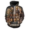 thumbnail image 2 of Sudadera con capucha de la serie de televisión Supernatural en 3D, estilo Harajuku, de gran tamaño, para hombre y mujer, estilo informal, 2 of 4