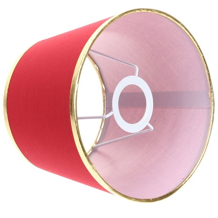 SOPOTUTU Round Bell Cloth Lamp Shade Soft Light 1Set for Kitchen Office