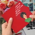 thumbnail image 4 of Pack of 12 Merry Christmas Cards Funny (1 Design, 12 Cards) - Holiday Drama C9530XSG-B12x1, 4 of 6