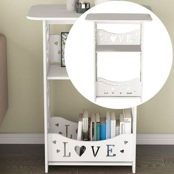 Bed Side Table Side Table With Storage Rectangular Small End Table 12.6x8.7x15.8in Night Stand Modern Side Tables For Bedside Living Room Bathroom Night Stand Kitchen Storage Cabinet