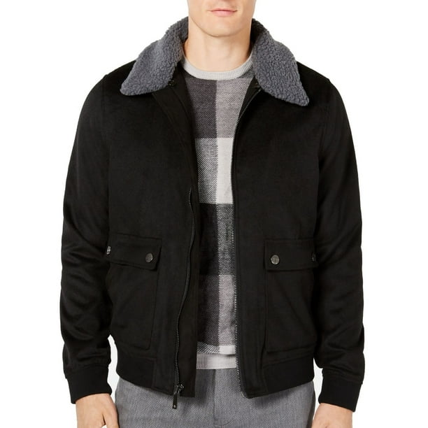 RYAN SEACREST Coats & Jackets - Mens Small Full-Zip Bomber Jacket Wool ...