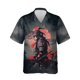 thumbnail image 3 of Camisas de playa con estampado 3D de samurái, camisas hawaianas de manga corta, blusas para hombres y mujeres, camisas gráficas, ropa de calle, camisas para mujer, 3 of 5