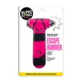 thumbnail image 2 of Super-Cute Safety Hammer Emergency Escape Tool, Seat Belt Cutter and Car Window Breaker, Pink, Pack of 2, 2 of 4