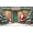 8A, variant on Festive Decoration Merry Christmas Santa Winter Wonderland Snowman Holiday Design for Christmas Party Holiday Season Indoor Outdoor