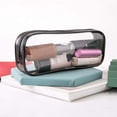 thumbnail image 5 of 8 estuches transparentes de PVC para lápices, estuche transparente para maquillaje, bolsas de gran capacidad con cremallera para papelería y almacenamiento de cosméticos JM, 5 of 5