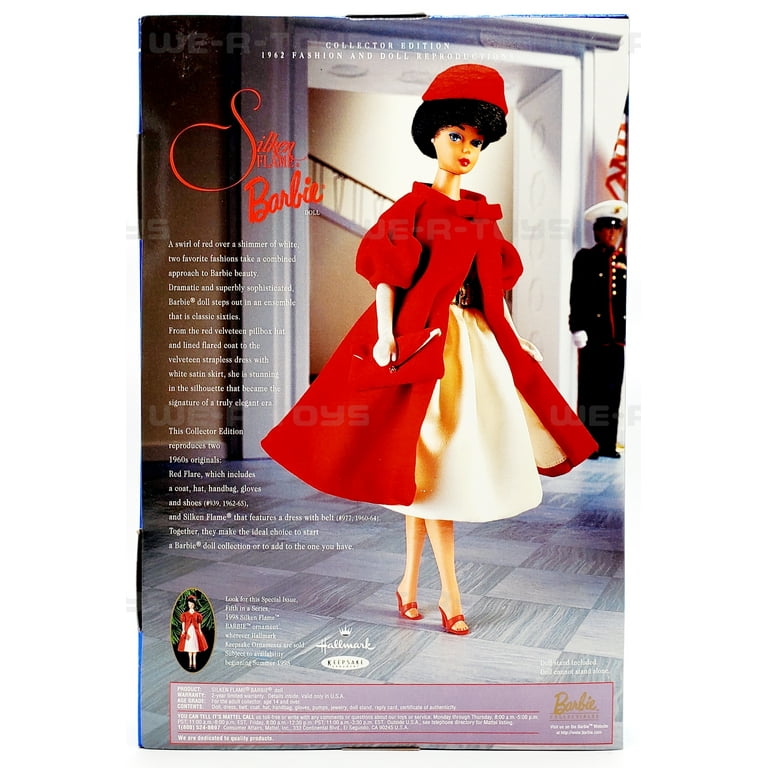 Nostalgic 1997 Silken Flame Barbie Brunette Walmart