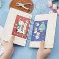 thumbnail image 5 of Christmas Tree Greeting Card Organizer Cards of Past Postcard Binder Wooden Cards Keeper Storage 2-Rings Photo Album, 5 of 7
