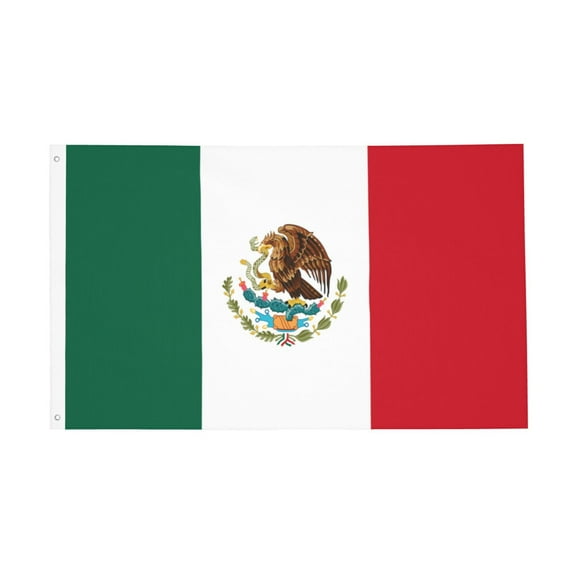 Mexico Flag Flag 3x5 Ft Outdoor Indoor With Grommet Garden Yard Banner Decorative Sign
