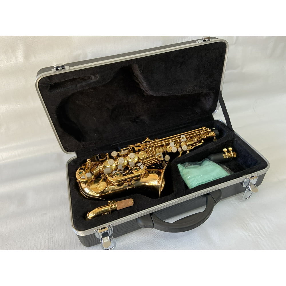 Professional Gold Soprano Saxophone Curved Saxophone