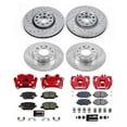 thumbnail image 2 of PowerStop Front and Rear Z23 Evolution Sport Brake Pad and Rotor Kit with Red Powder Coated Calipers Fits: FIAT JEEP Select Models KC7300, 2 of 7