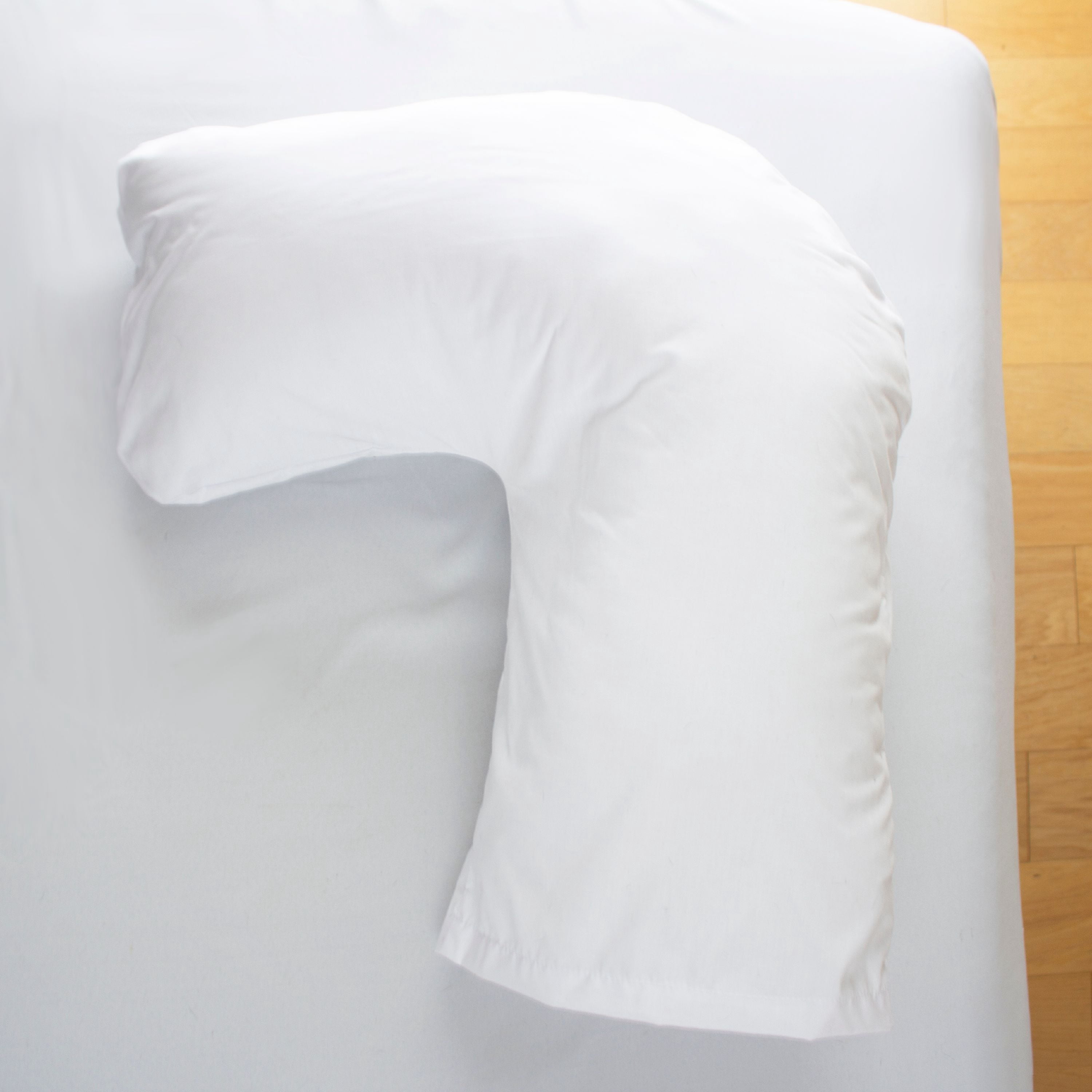 DMI Hugg-A-Pillow 17" x 22" Bed Pillow White 554-7915-1900