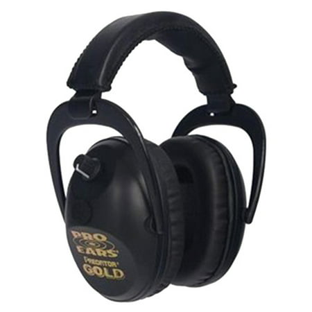 PRO EARS PREDATOR GOLD ELECTRONIC EARMUFF 26 DB (Best Electronic Ear Muffs For Hunting)