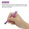 thumbnail image 3 of Uxcell Capacitive Stylus for Screen Sensitivity and Precision Stylus for All Screen Devices Purple 5pcs, 3 of 6