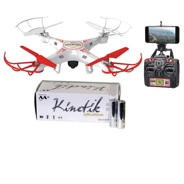World Tech Toys 2.4Ghz Striker Spy Drone Video/Picture 4.5 Channel RC Quadcopter 33743