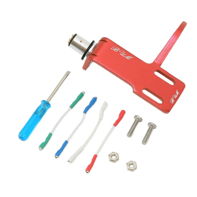 Phonograph Turntable Headshell,Phonograph Turntable Headshell Aluminum Phono Headshell Kit Headshell Cartridge Keeper Quality You Can Trust